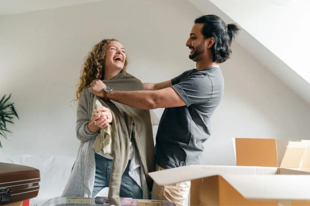 First home buyers celebrating approval
